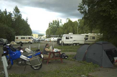 Unser erster Zeltplatz