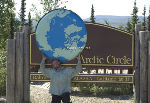 Zum zweiten Mal am Arctic Circle